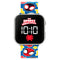Marvel Spidey Amazing Friends Printed Strap Led Watch SPF4018
