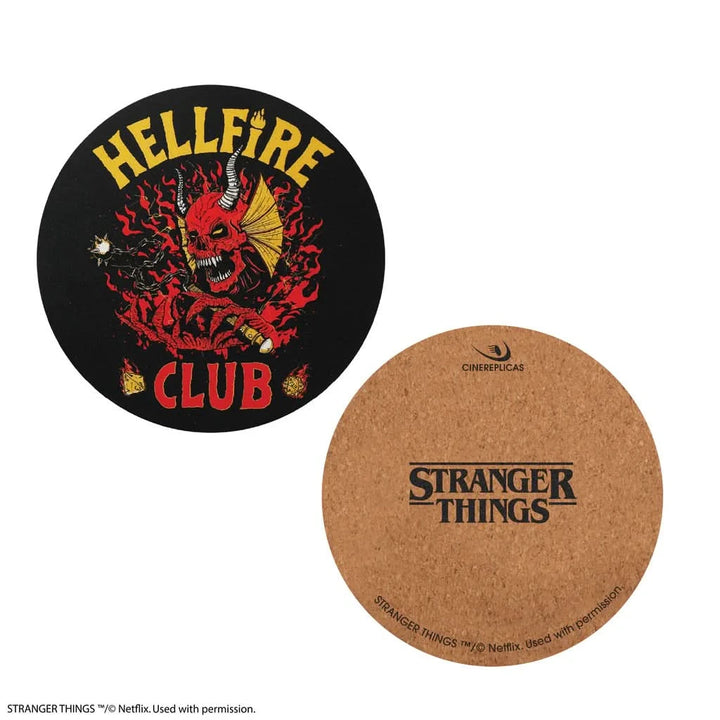 Set Of 4 Hellfire Club Coasters CR4181