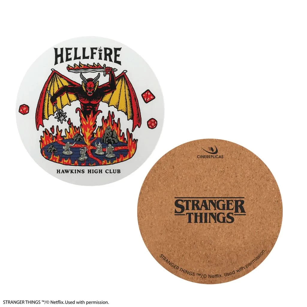 Set Of 4 Hellfire Club Coasters CR4181