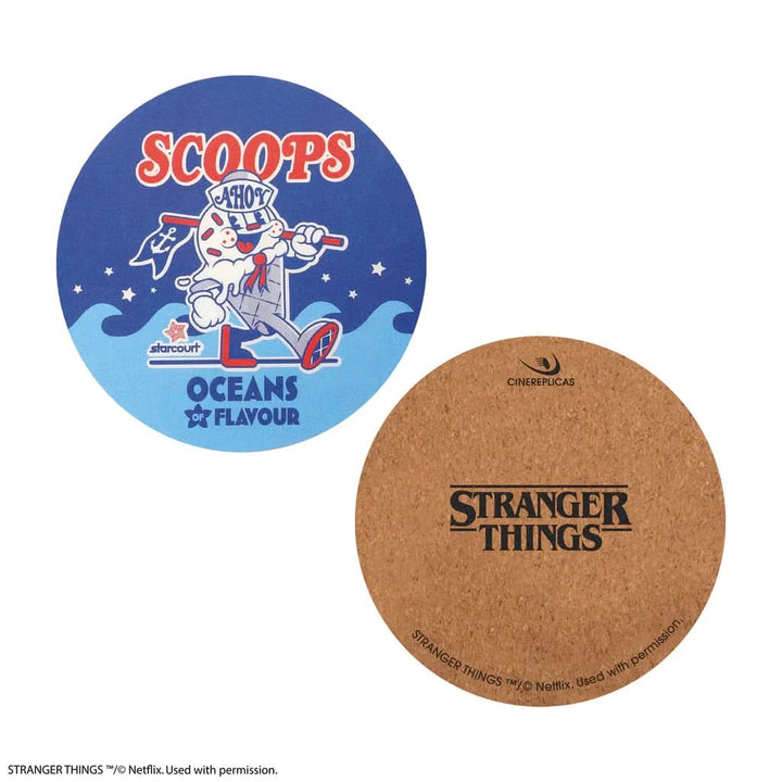 Set Of 4 Scoops Ahoy Coasters CR4180