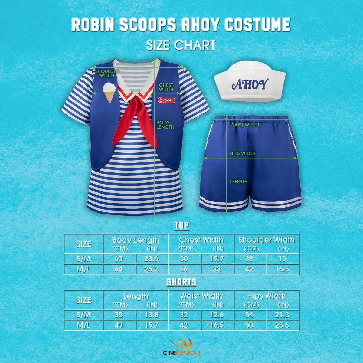 Scoops Ahoy Robin Costume CR1882S