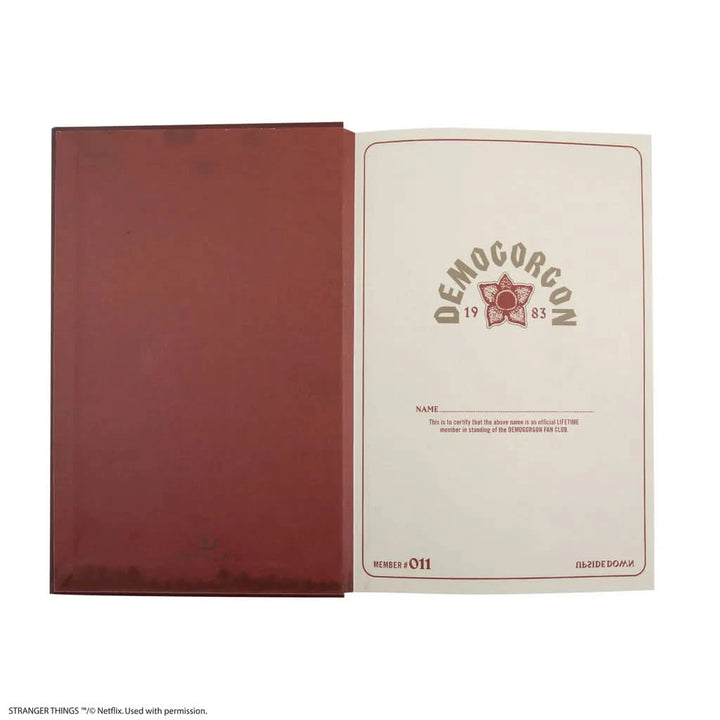 Stranger Things Demogorgon Notebook CR5182