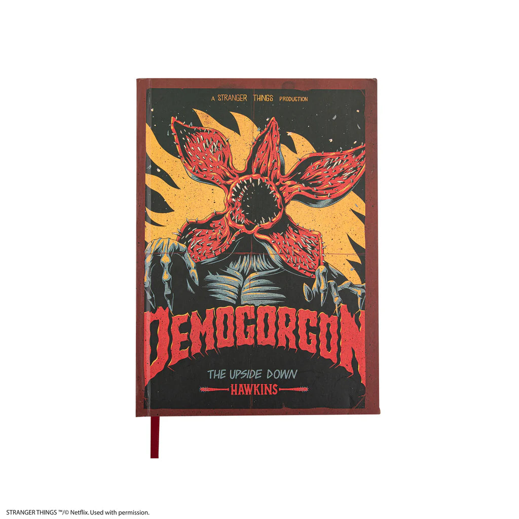 Stranger Things Hardcover Notebook Demogorgon CR5182