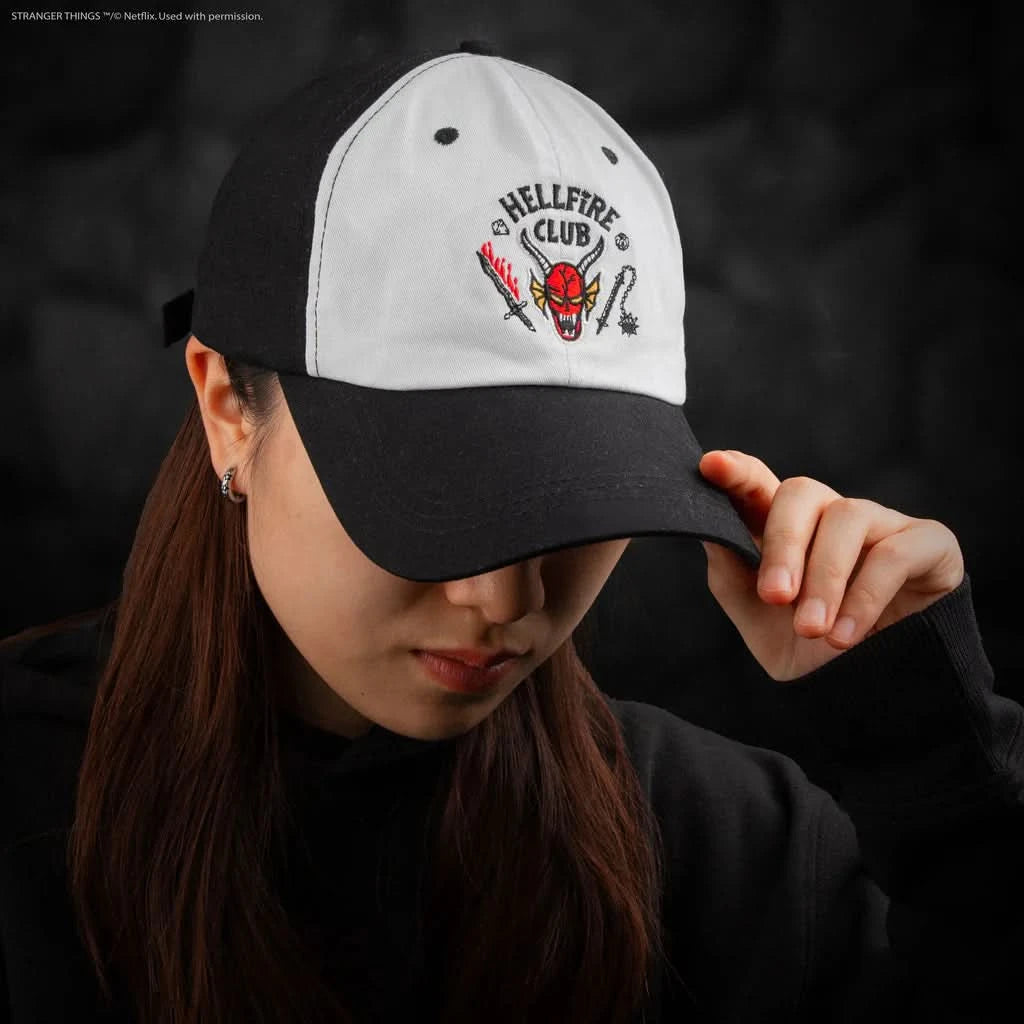 Stranger Things Hellfire Club Baseball Cap CR1381