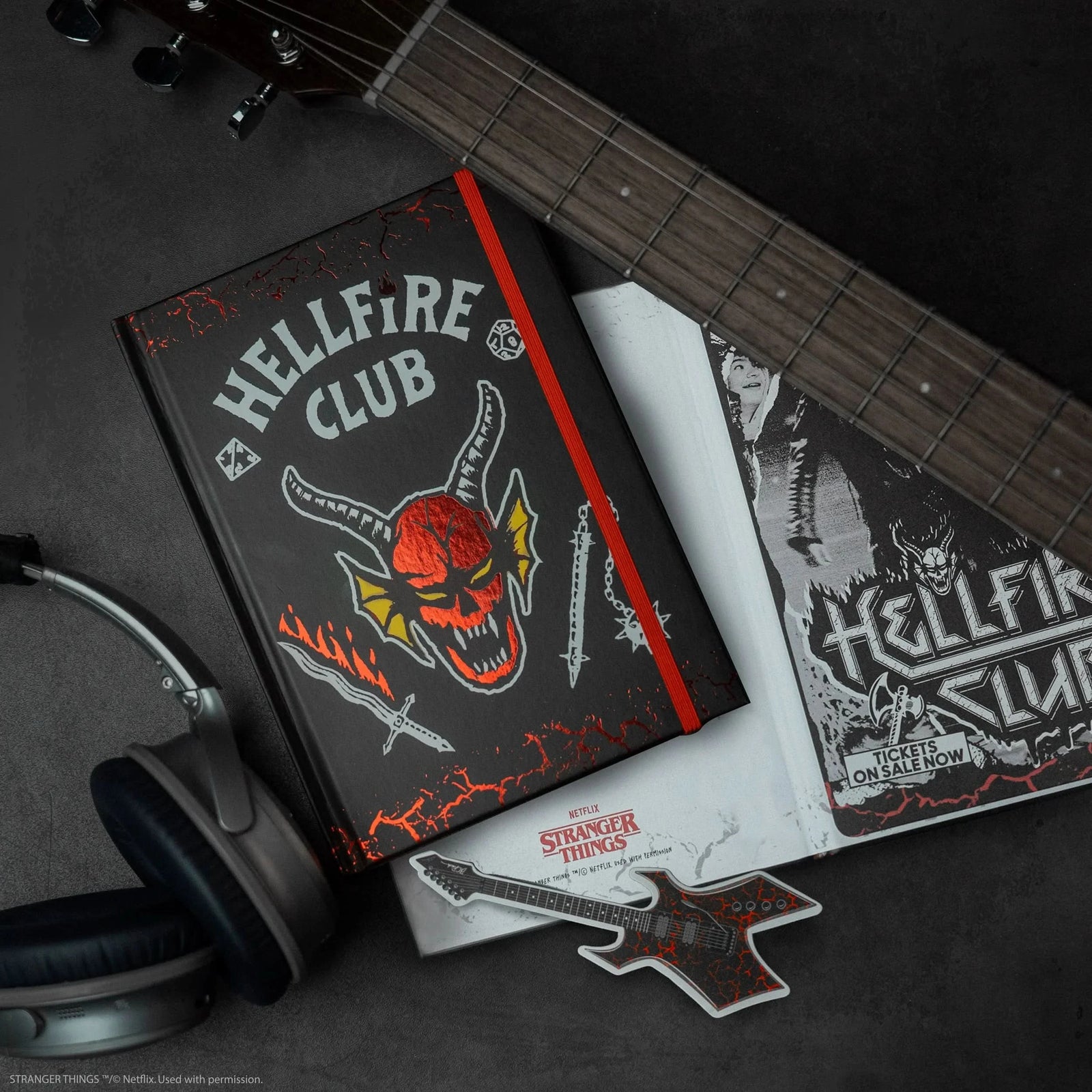 Stranger Things Hellfire Club Notebook CR5183