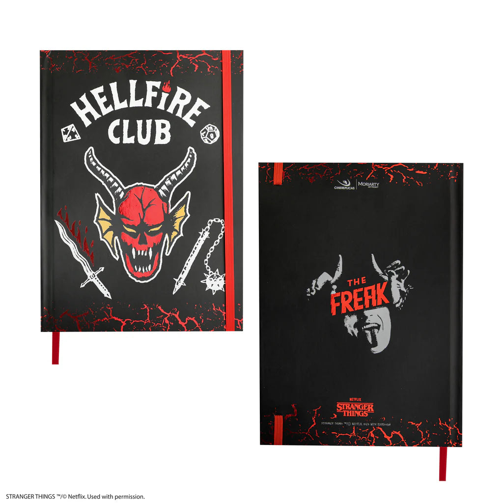 Stranger Things Hardcover Notebook Hellfire Club CR5183