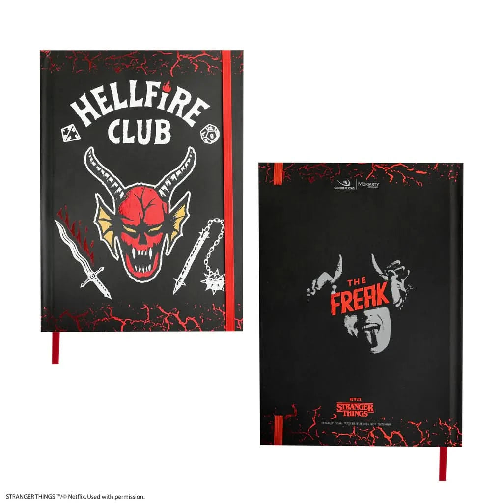 Stranger Things Hellfire Club Notebook CR5183