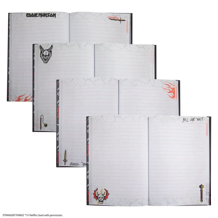 Stranger Things Hellfire Club Notebook CR5183