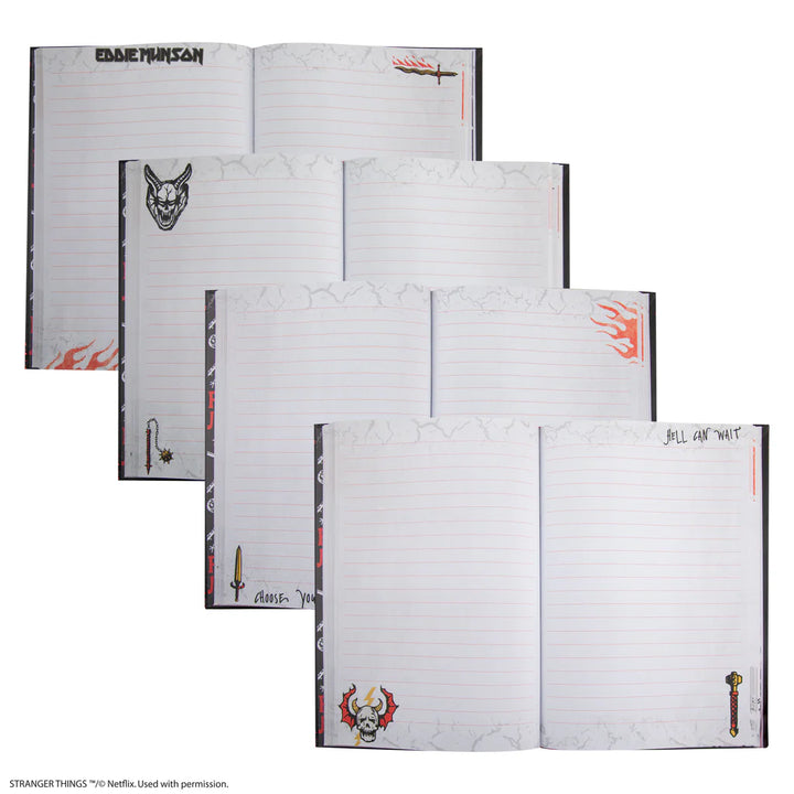 Stranger Things Hardcover Notebook Hellfire Club CR5183