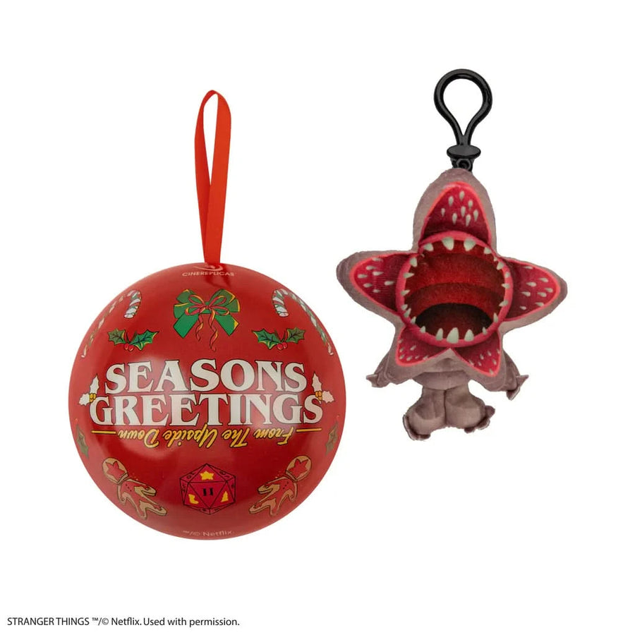 Stranger Things Demogorgon Keychain Plush Holiday Capsule CR2786