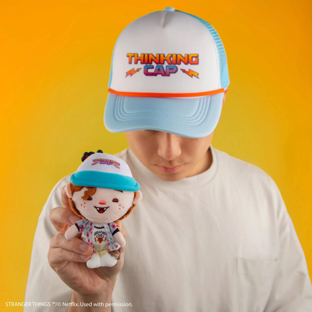 Stranger Things Dustin Henderson Plush Keyring CR2884
