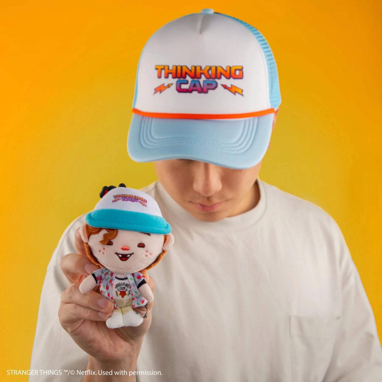 Stranger Things Dustin Henderson Plush Keyring CR2884