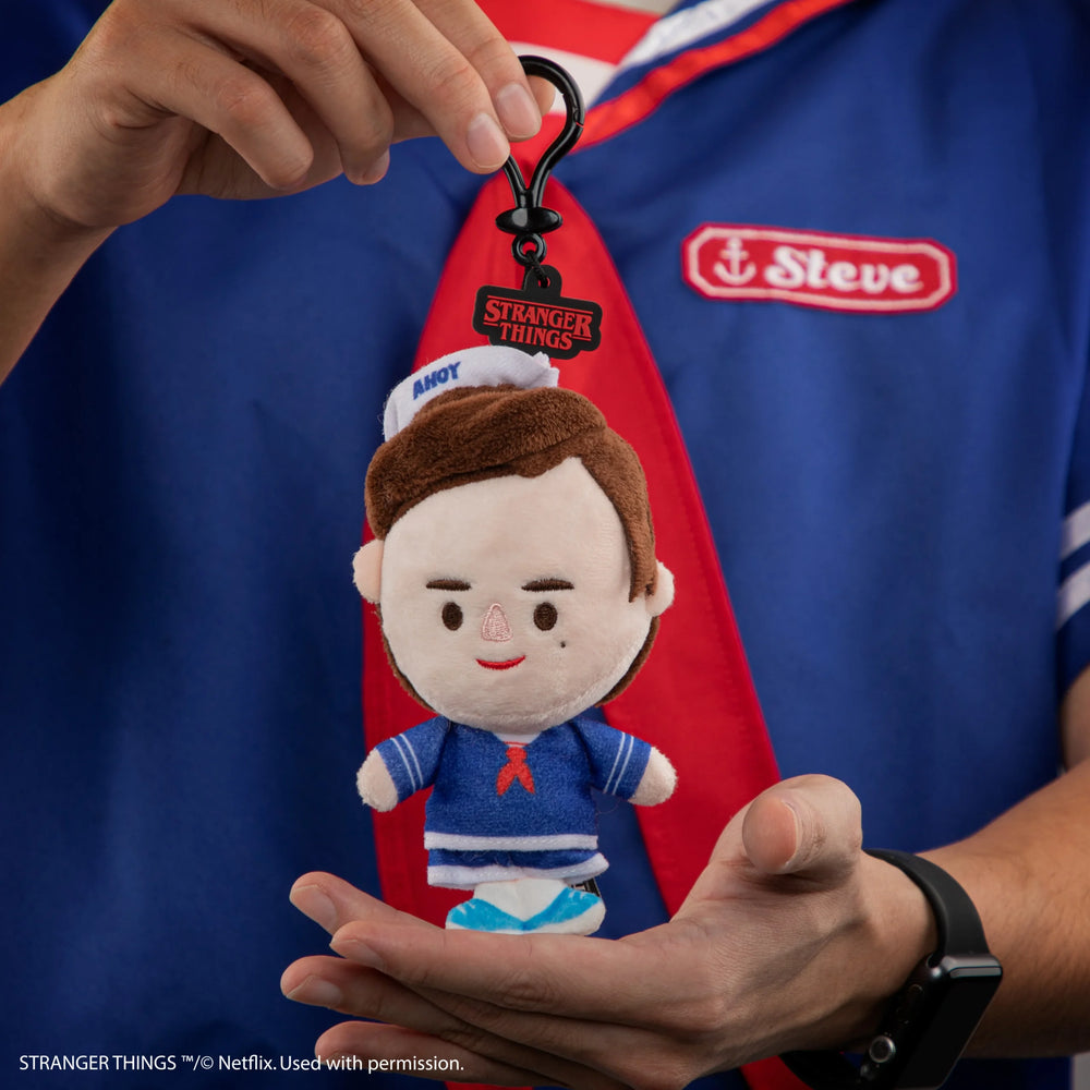 Stranger Things Keyring Plush Steve Scoops Ahoy