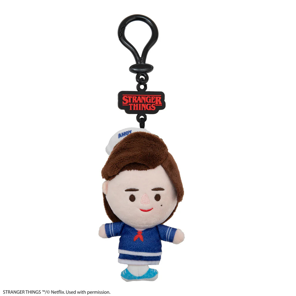 Stranger Things Keyring Plush Steve Scoops Ahoy