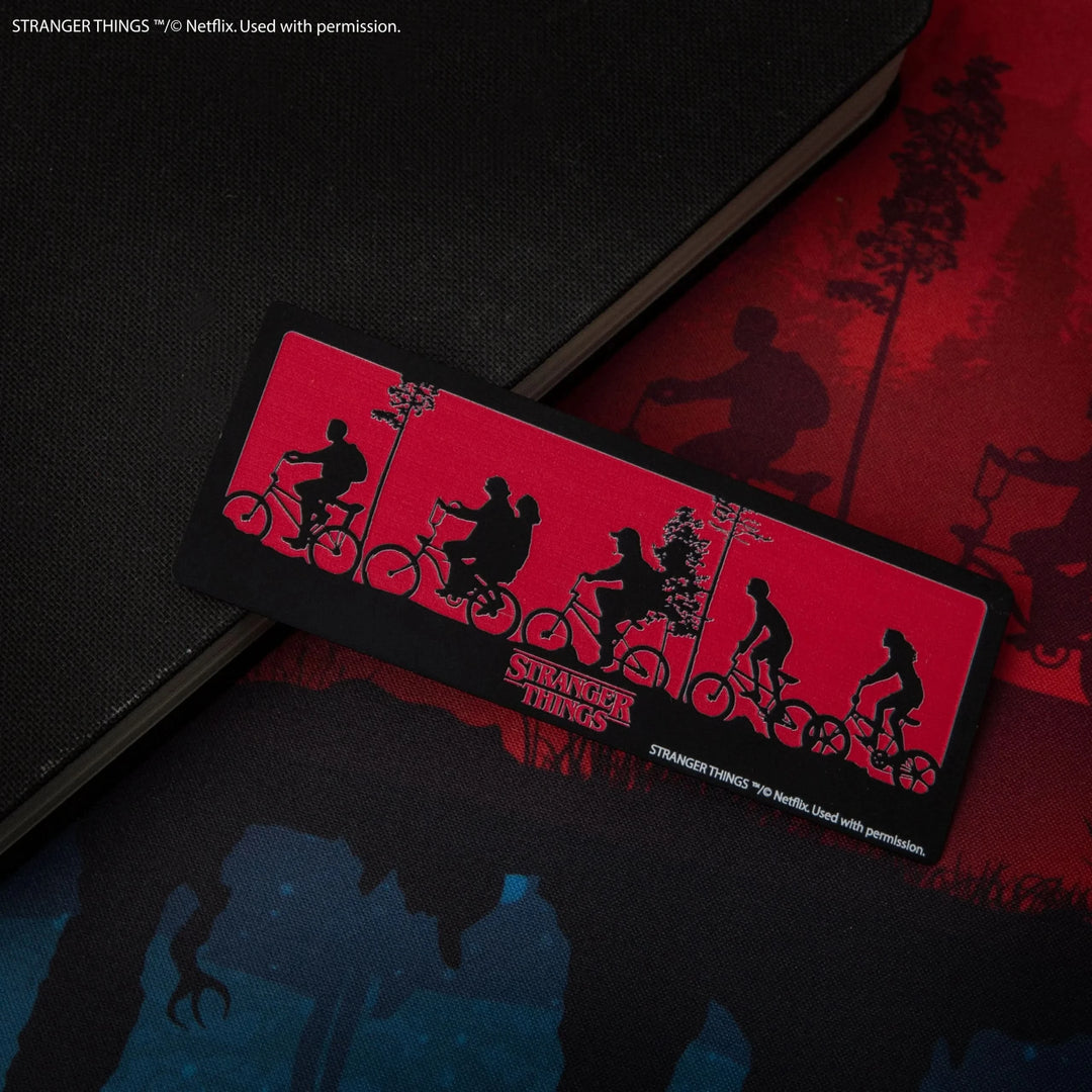 Stranger Things Silhouette Metal Bookmark CR5381