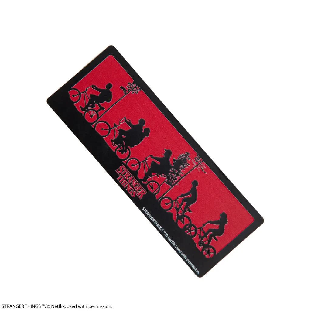 Stranger Things Silhouette Metal Bookmark CR5381