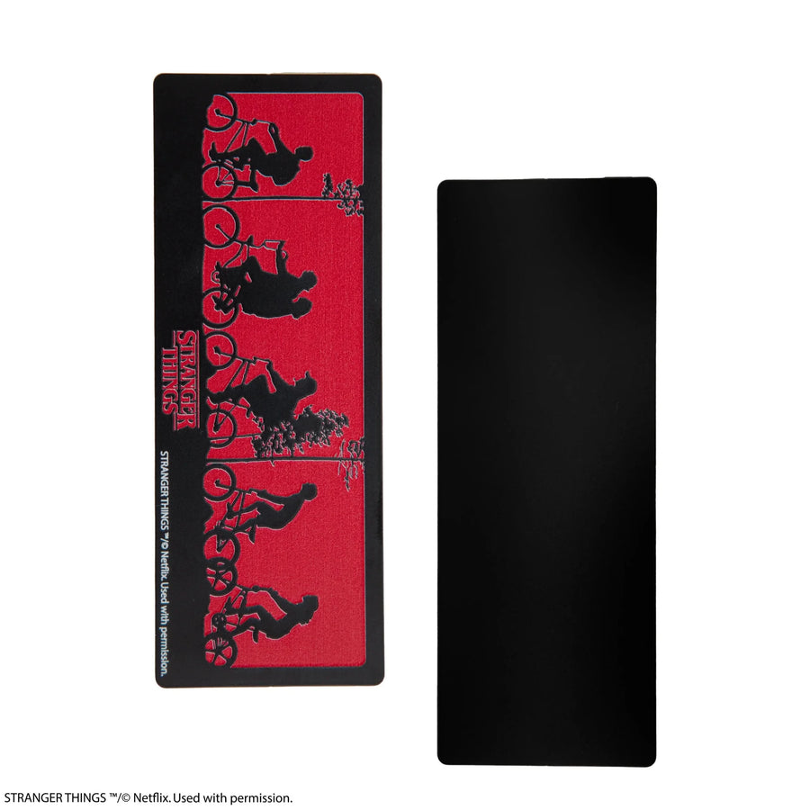 Stranger Things Silhouette Metal Bookmark CR5381
