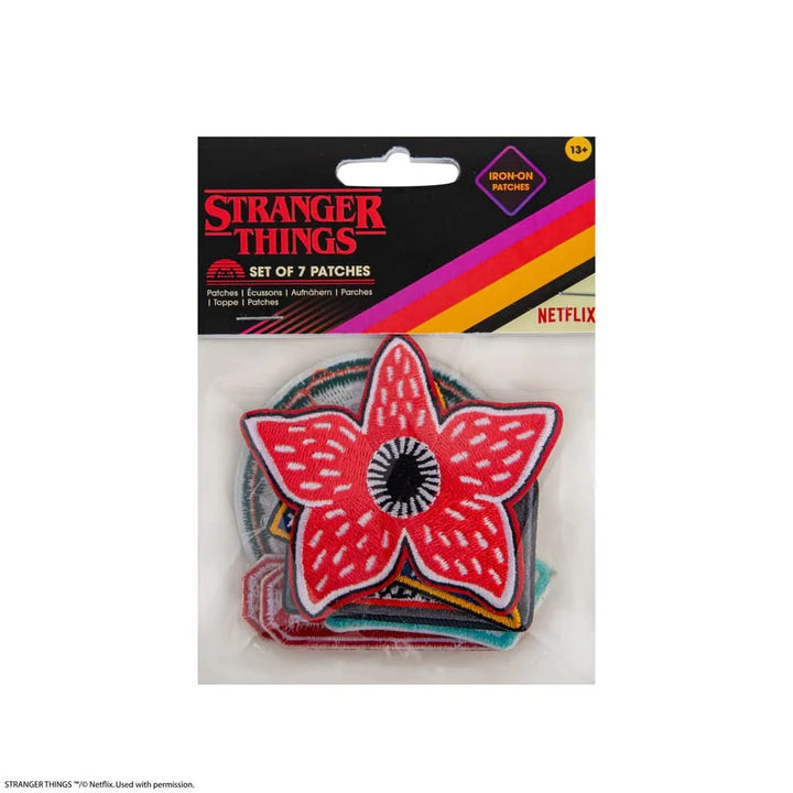Stranger Things Set Of 7 Stranger Things Patches CR2280
