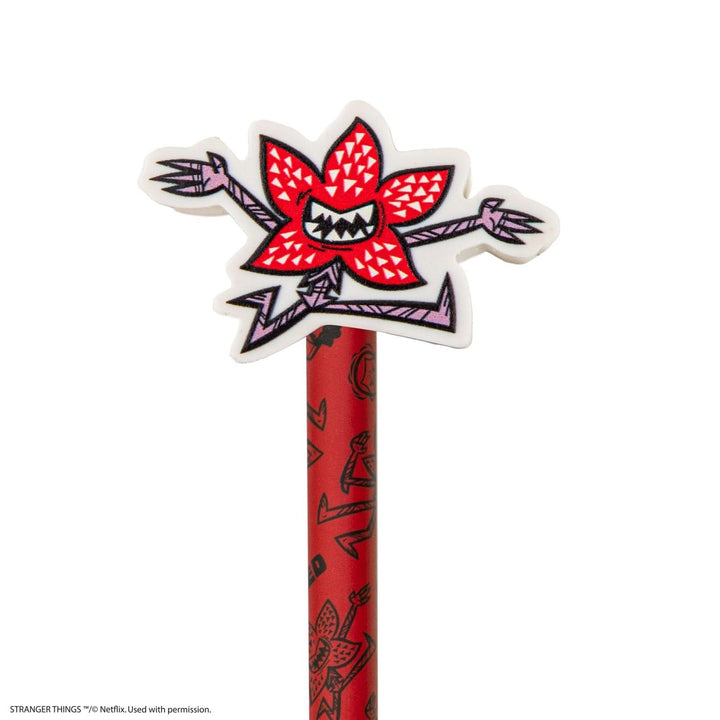 Stranger Things Pencil With Rubber Demogorgon CR5482