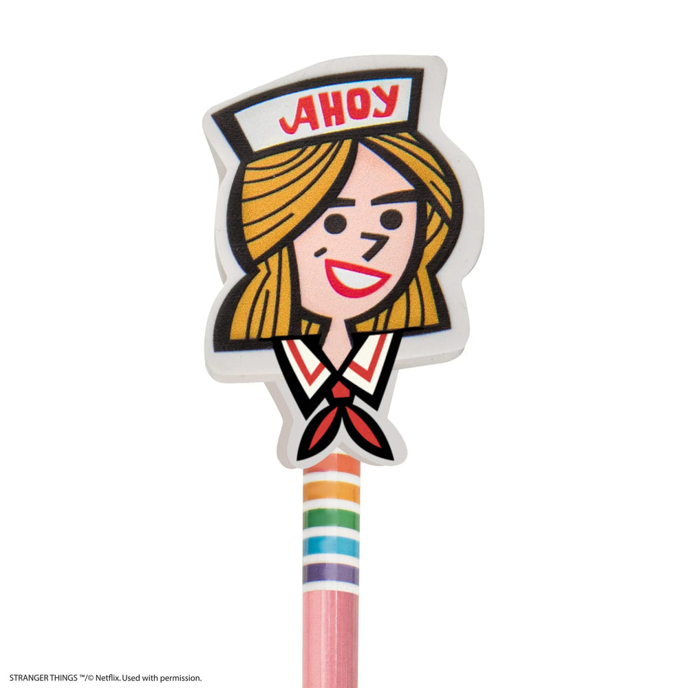 Stranger Things Pencil with eraser Scoops Ahoy - Robin CR5484