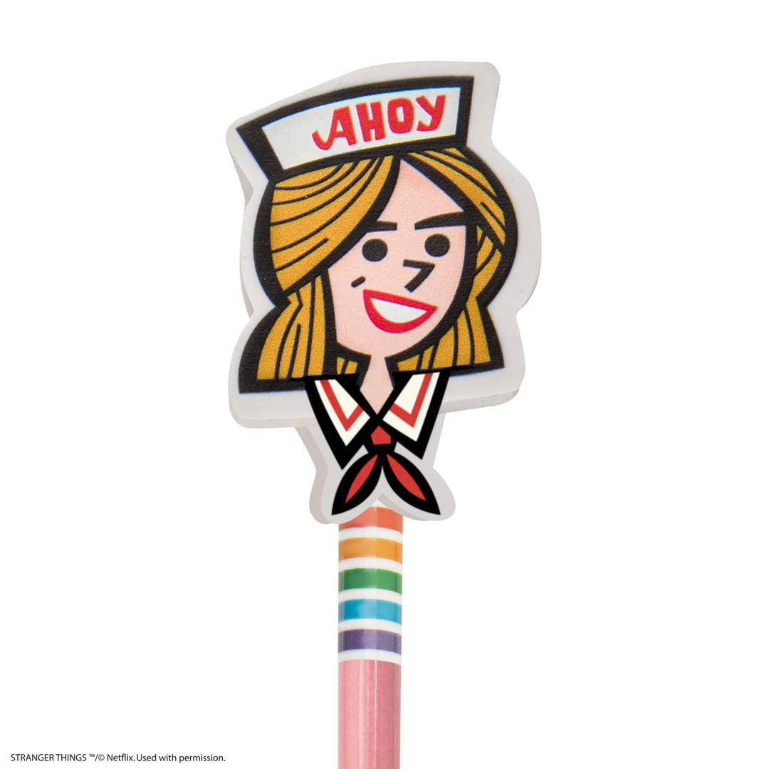 Stranger Things Pencil with eraser Scoops Ahoy - Robin CR5484
