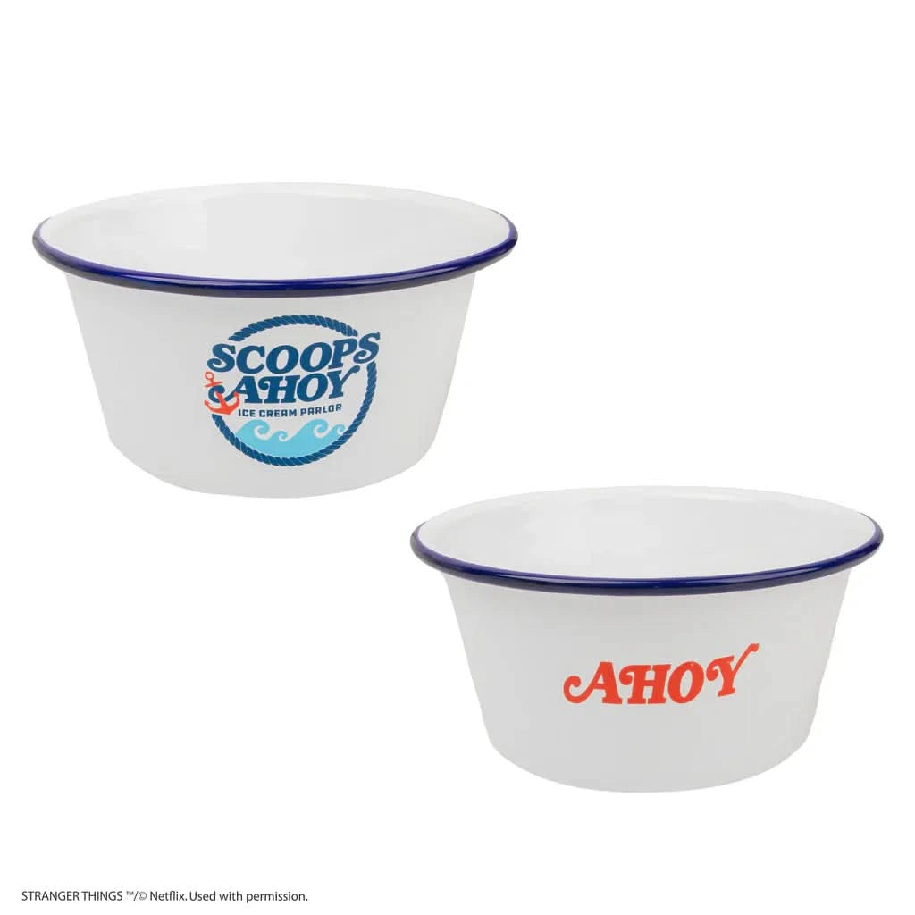 Stranger Things Scoops Ahoy Ice Cream Bowl With Sailor Hat CR4282