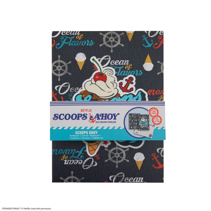 Stranger Things Softcover Notebook Scoops Ahoy CR5186