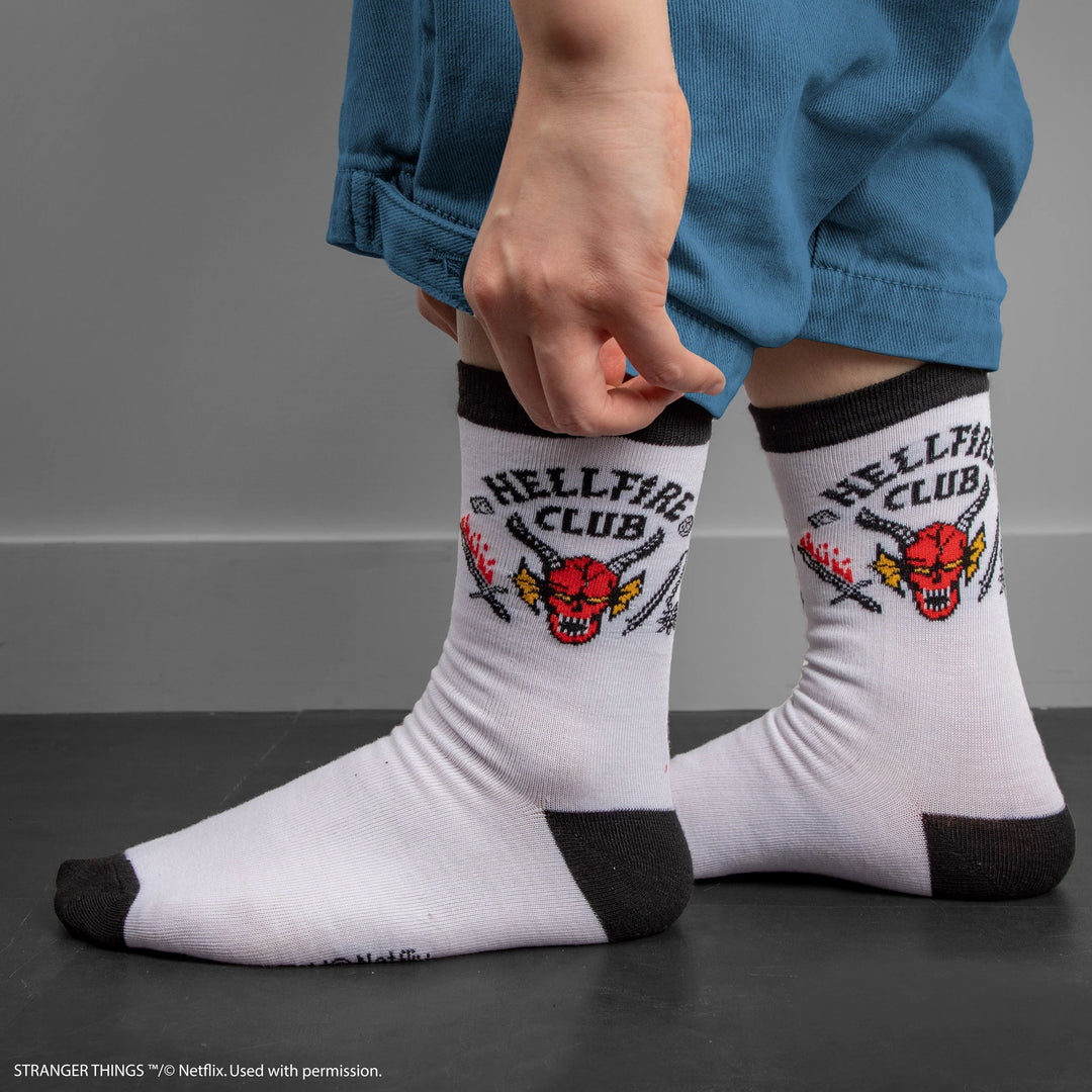 Stranger Things Socks Set of 3 Hellfire Club CR1687