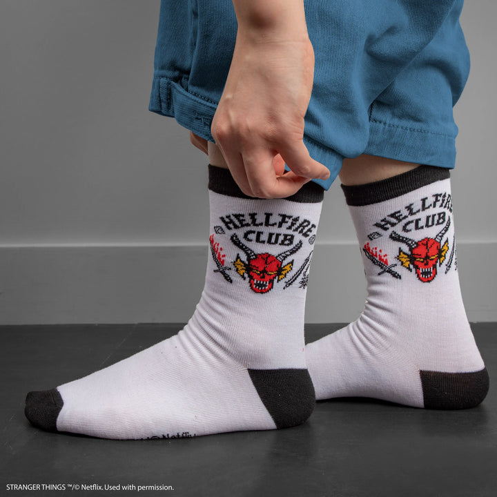 Stranger Things Socks Set of 3 Hellfire Club CR1687