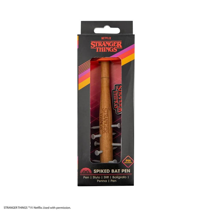 Stranger Things Spiked Bat Pen & Stranger Things Pin CR5480
