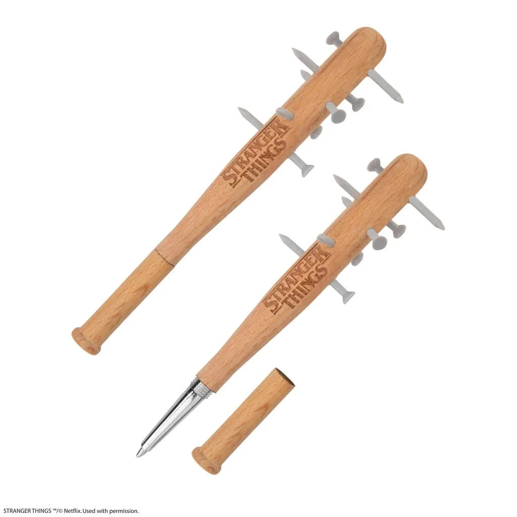 Stranger Things Spiked Bat Pen & Stranger Things Pin CR5480