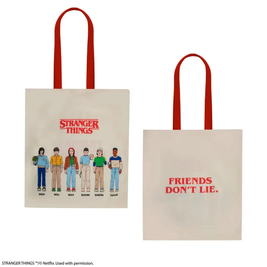 Stranger Things Friends Don't Lie Tote Bag CR2386