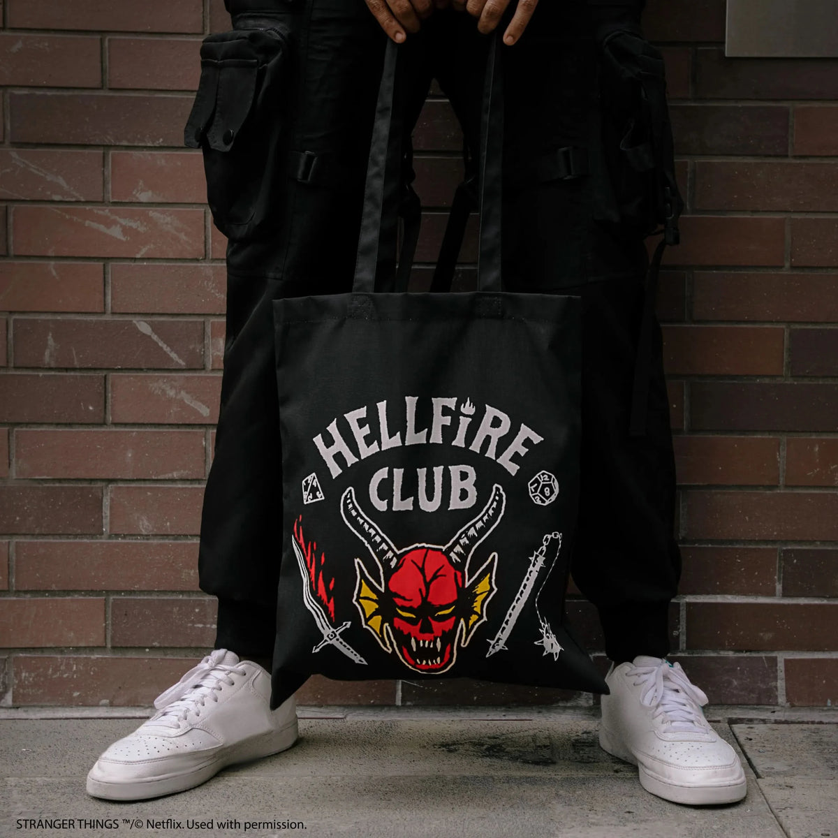 Stranger Things Hellfire Club Tote Bag CR2385