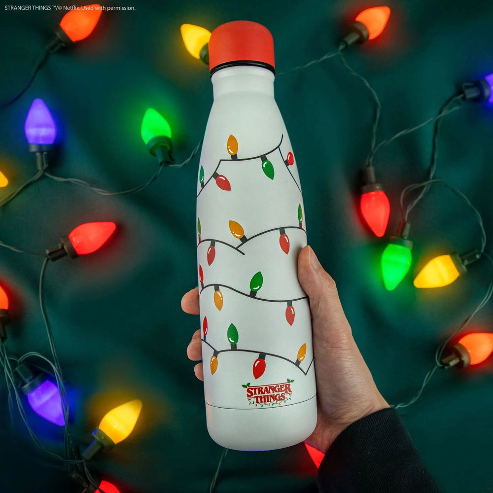 Stranger Things Christmas Lights Insulated Water Bottle CR4081