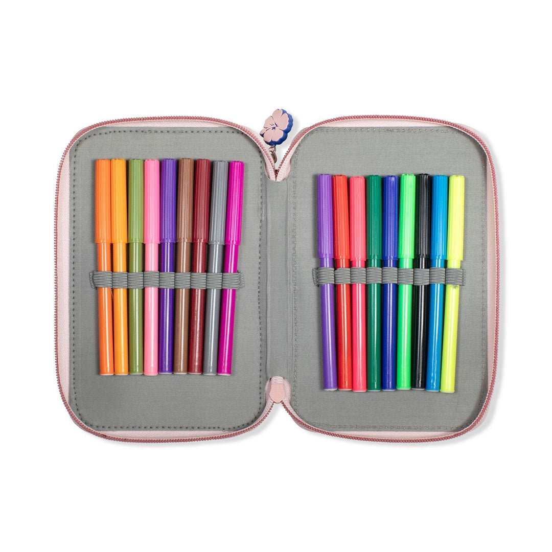 Disney Lilo & Stitch 6 Colour And Pencil Case Bundle Pen ST00005-24-SET