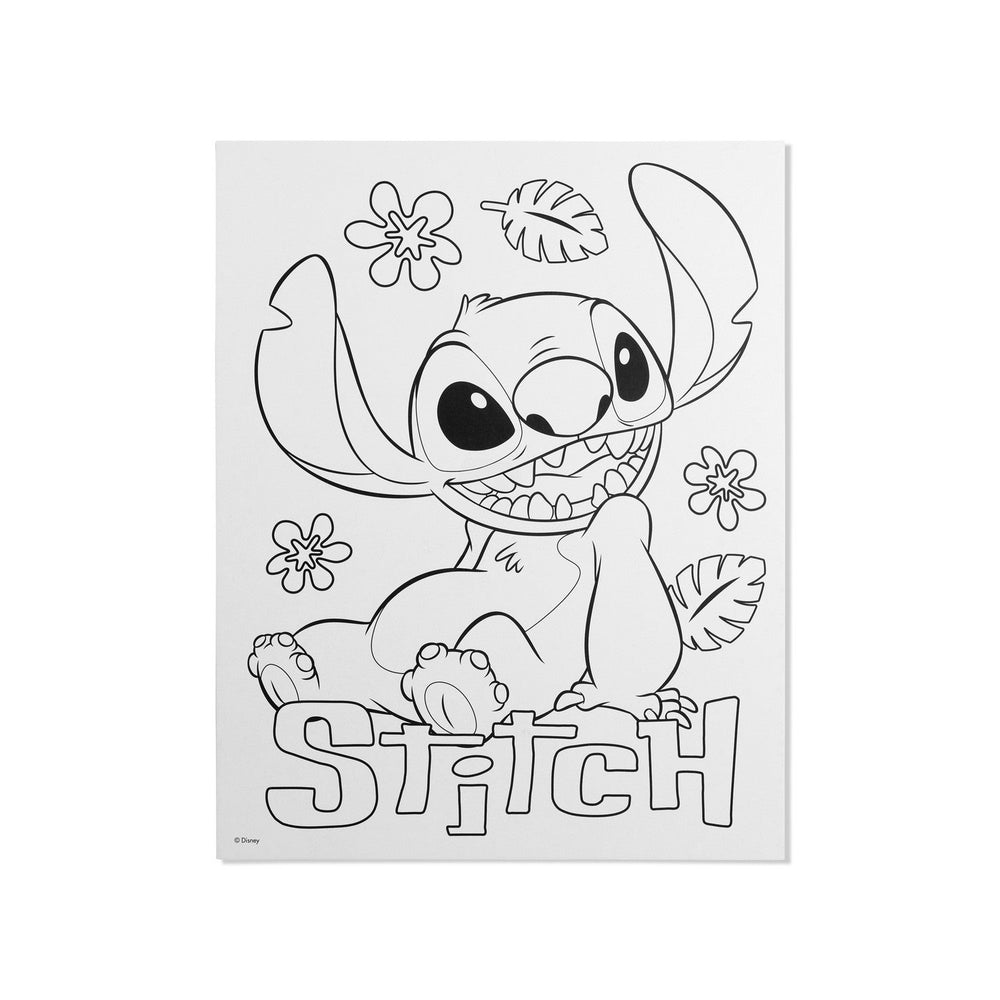 Disney 12 Pcs Colour By Numbers Activity Stitch Set ST00006