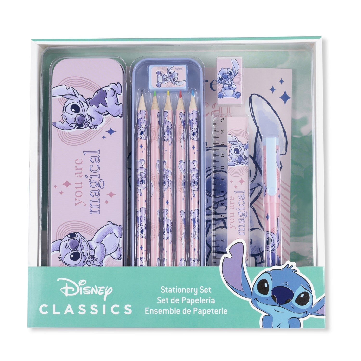 Disney 11 Pcs Stitch Stationary Set ST00014