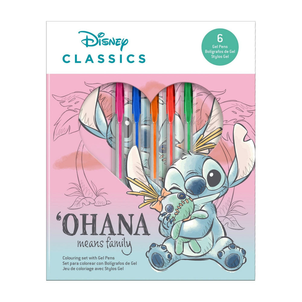 Disney 7 Pcs Stitch Colouring Set ST00035