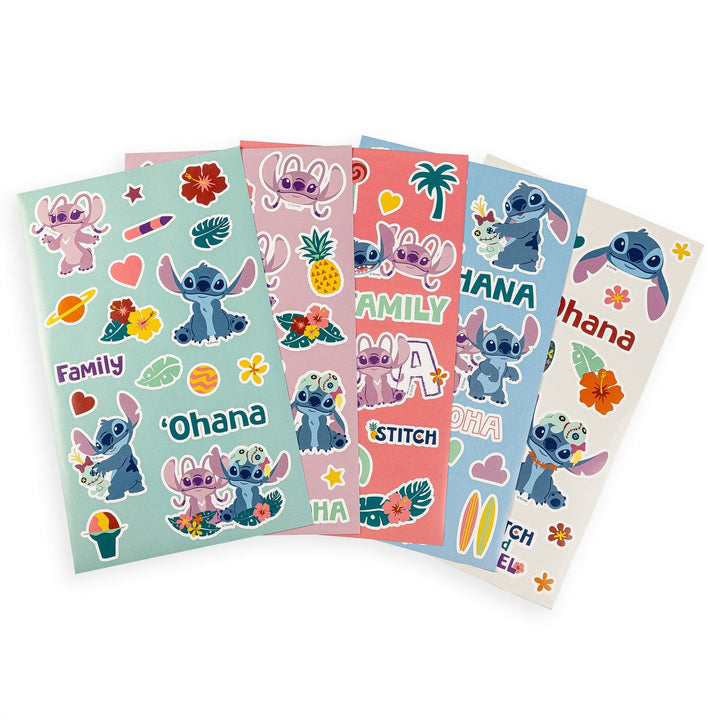 Disney 5 Pcs Stickers Stitch Set ST00077