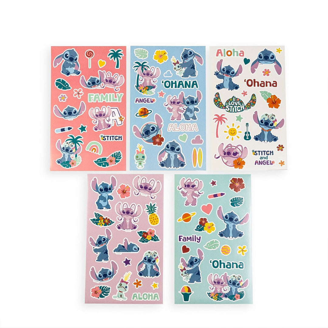 Disney 5 Pcs Stickers Stitch Set ST00077