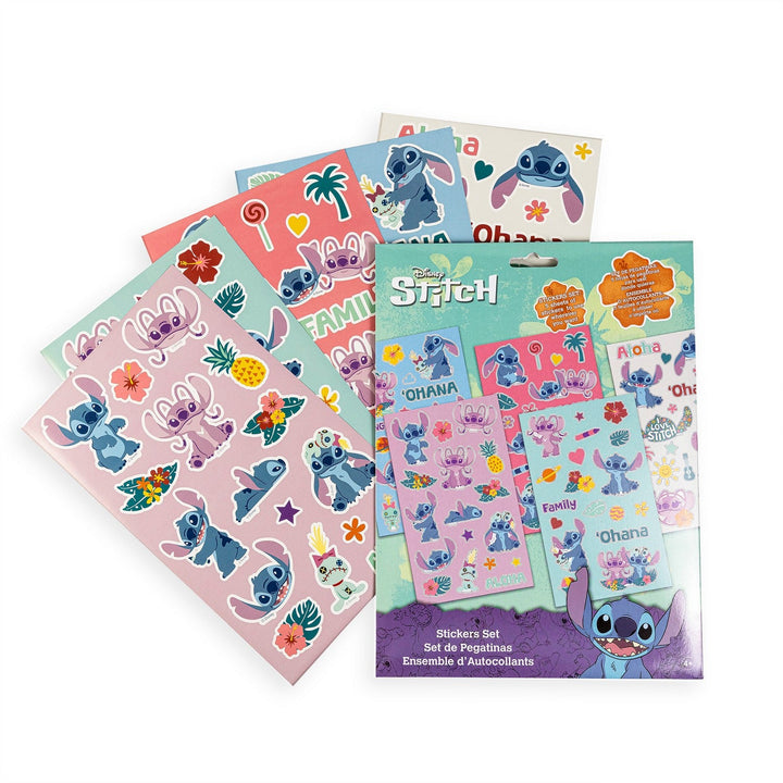 Disney 5 Pcs Stickers Stitch Set ST00077