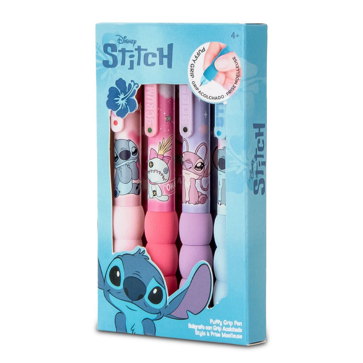 Set of Disney Stitch-themed markers in packaging on a white background