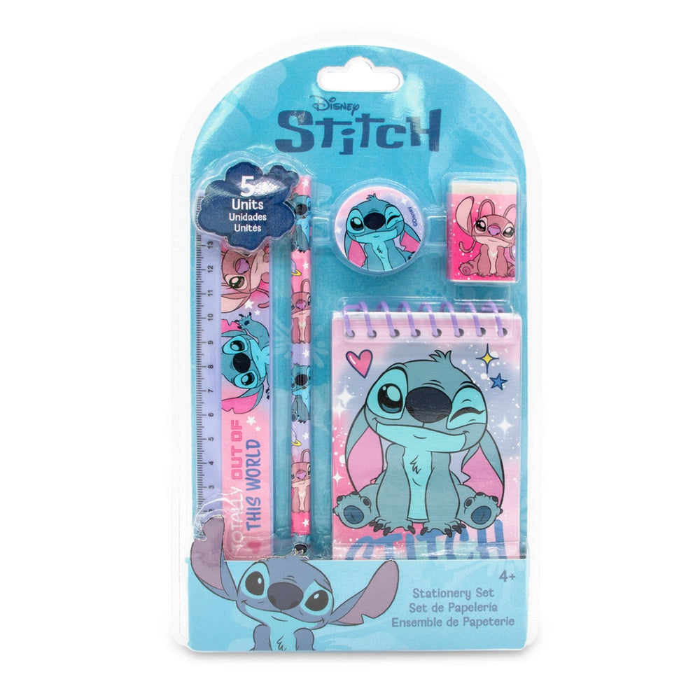 Disney Set 5 Pcs Stitch Stationery ST00157