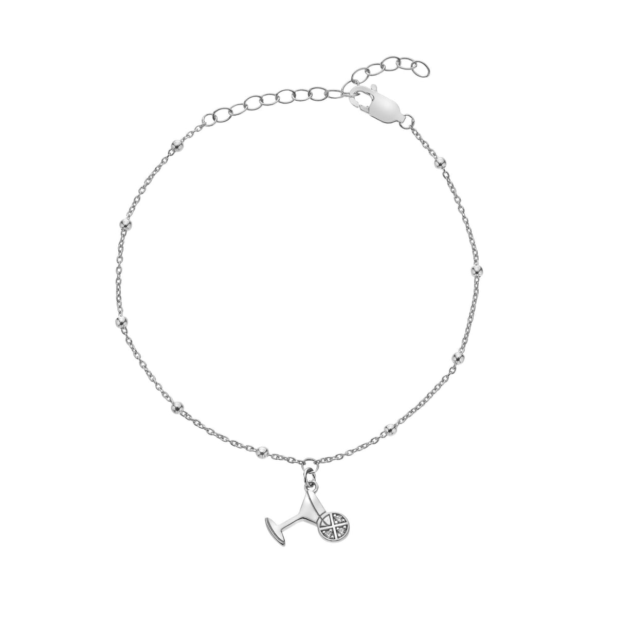 Silver Whisper Happy Birthday Bracelet SWB004