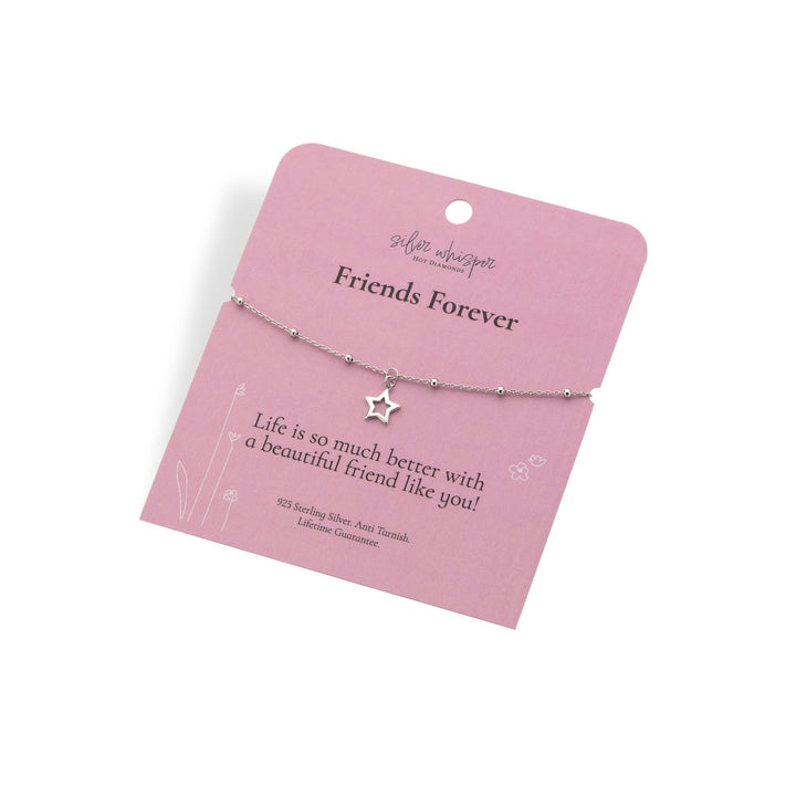 Silver Whisper Friendship Bracelet SWB015