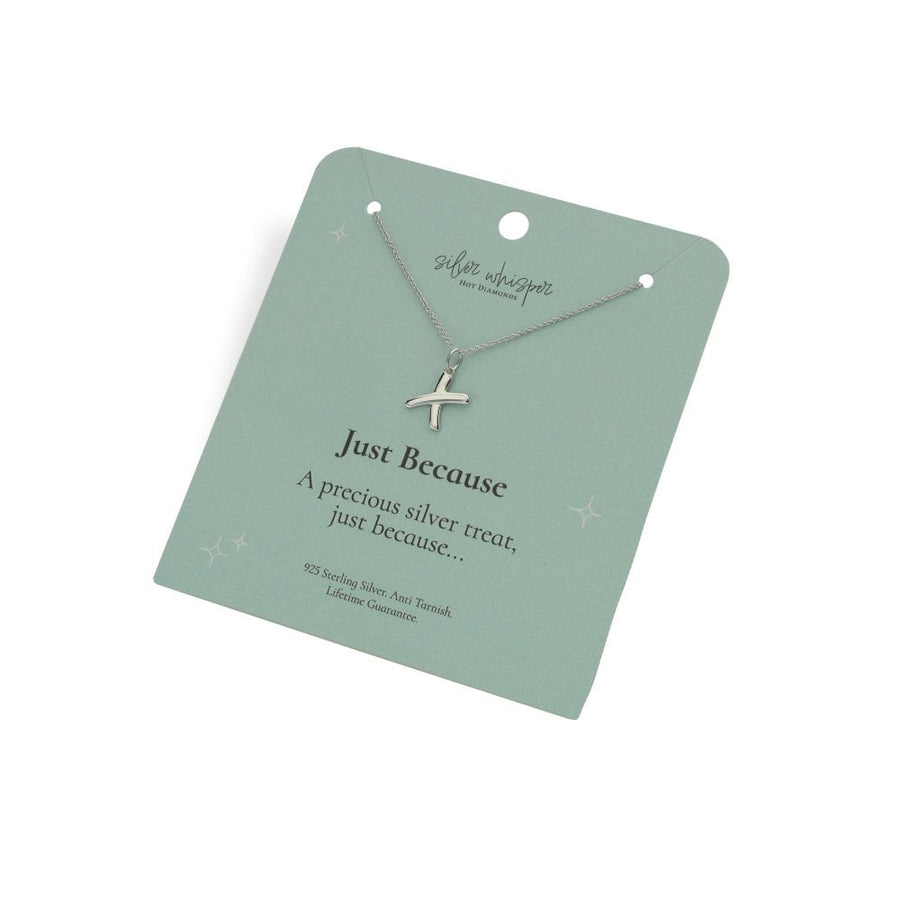 Silver Whisper Just Because Pendant SWP005