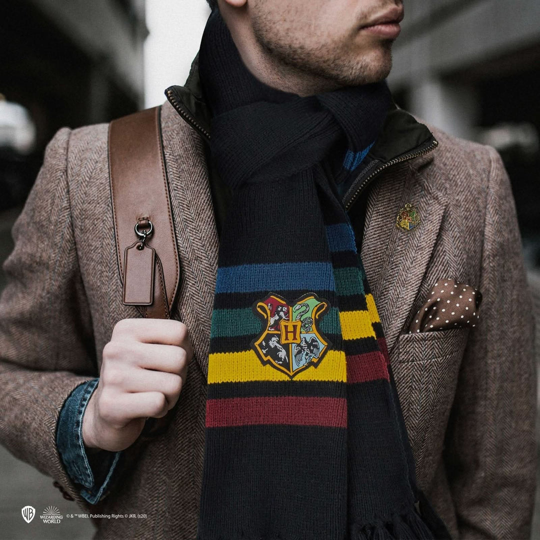 Harry Potter Scarf Acrylic - Hogwarts CR1010