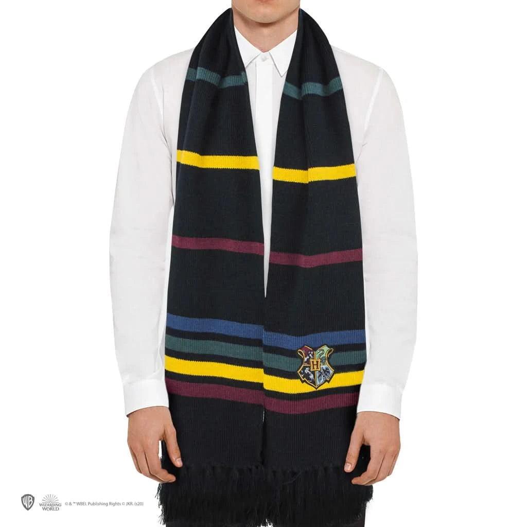Harry Potter Scarf Acrylic - Hogwarts CR1010