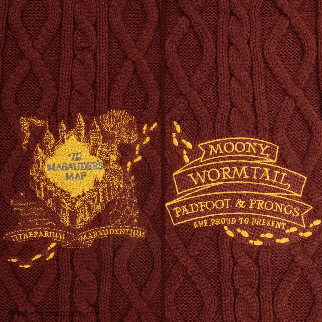 Harry Potter Marauder's Map Scarf CR1017