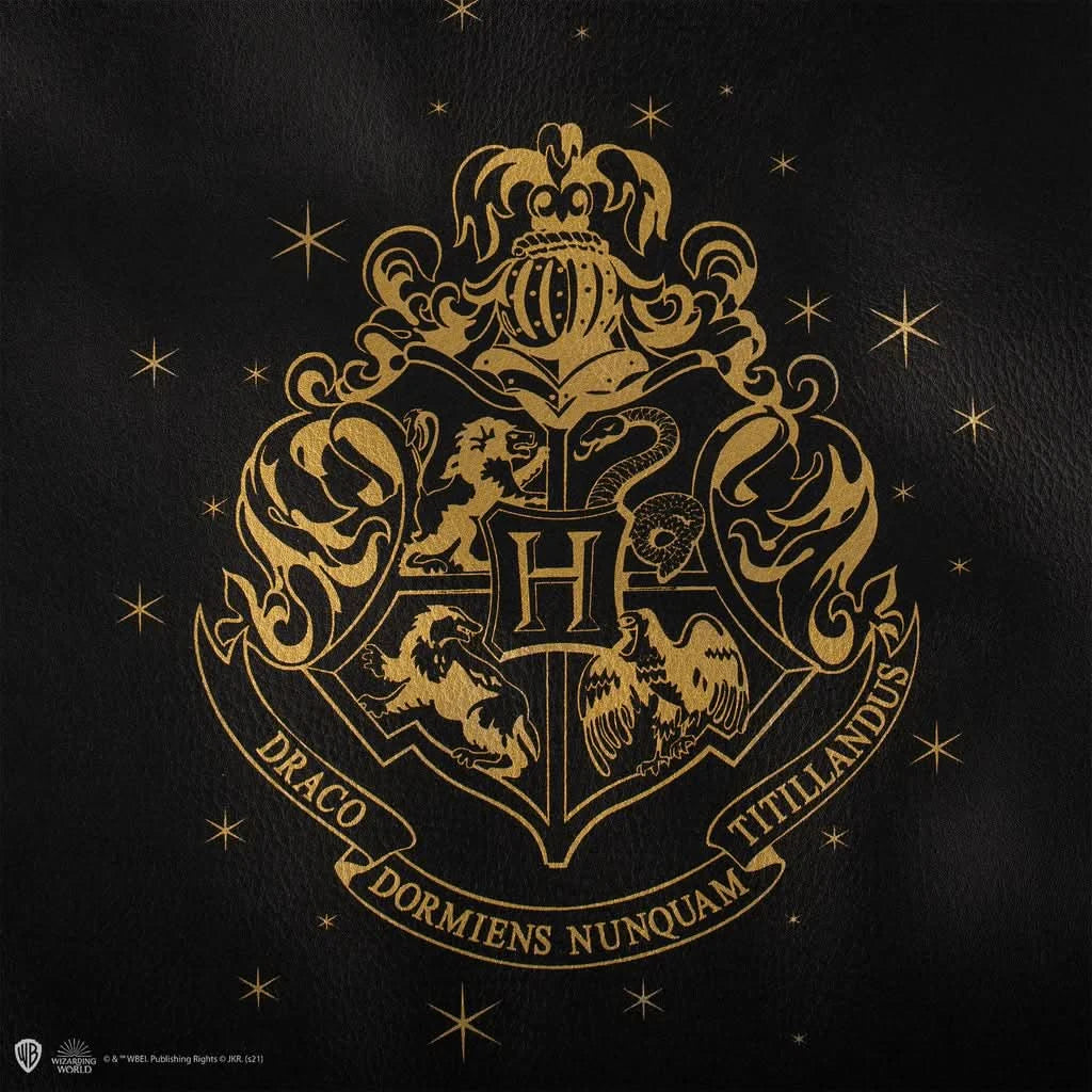 Harry Potter Handbag- Hogwarts - Black Pu Leather CR2472